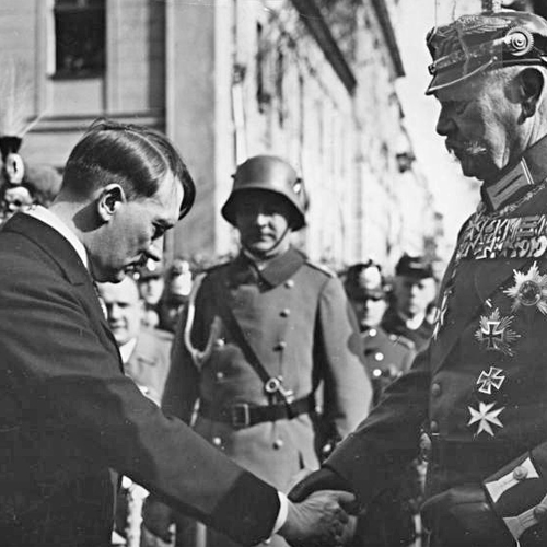 Tag von Potsdam, Adolf Hitler, Paul v. Hindenburg